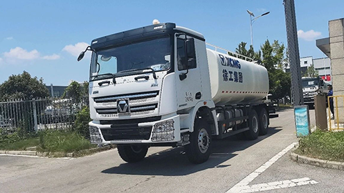 20余臺徐工灑水車再出海！這一站—>非洲塞內(nèi)加爾