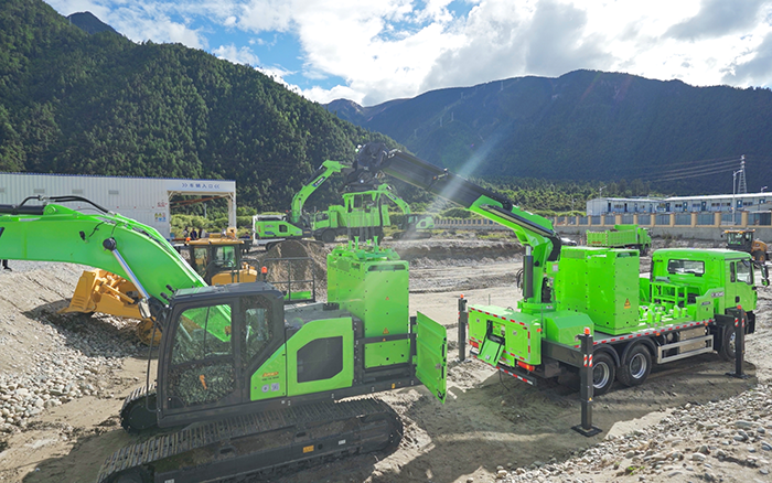 工程補能總卡殼？徐工移動換電車讓設備8分鐘滿電復工