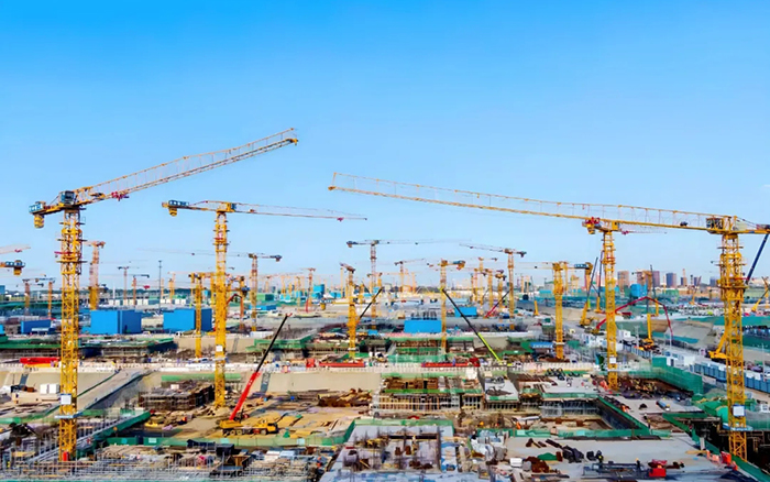 千年大計(jì) | 徐工群塔擎起雄安未來城！