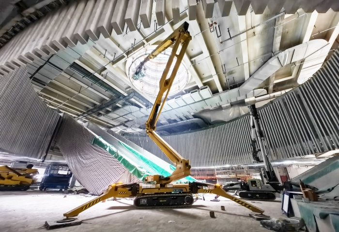 狹窄+跨障？徐工XGA26X-Li“蜘蛛俠”專治難題