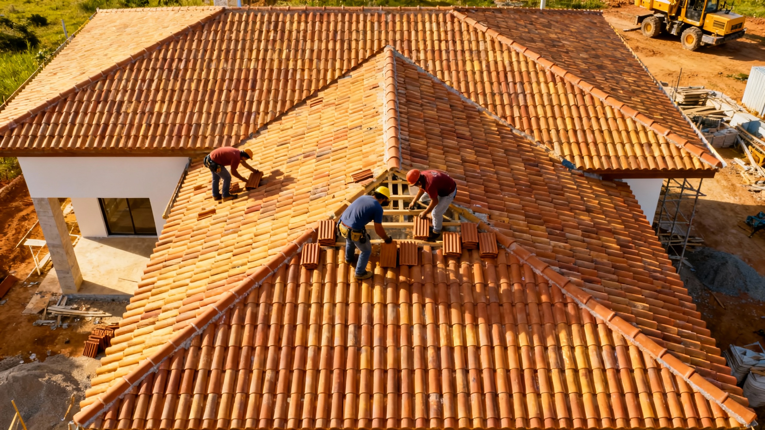 Telhado tecnológico moderno